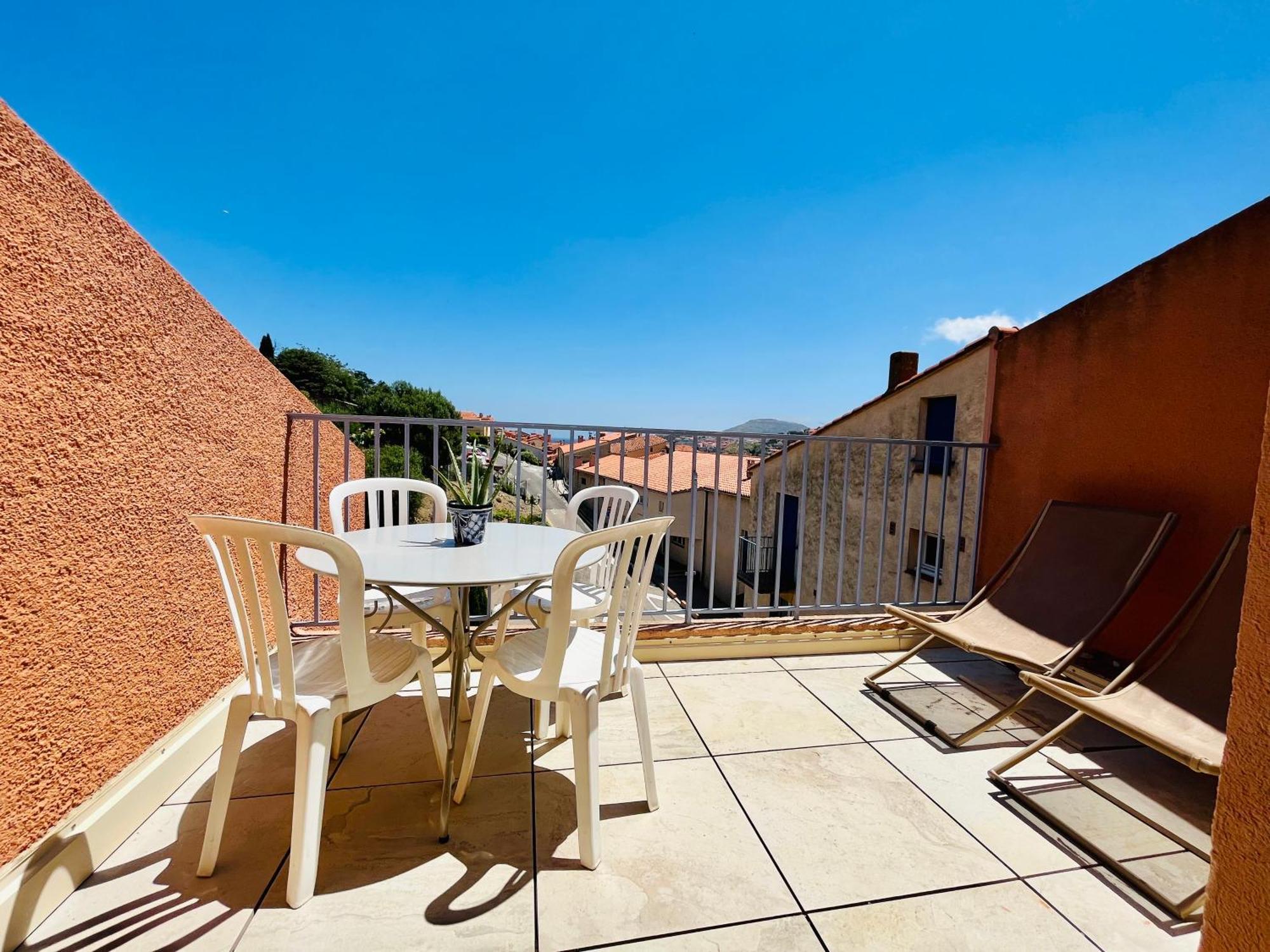Appartement Collioure, Grande Terrasse Et Parking المظهر الخارجي الصورة